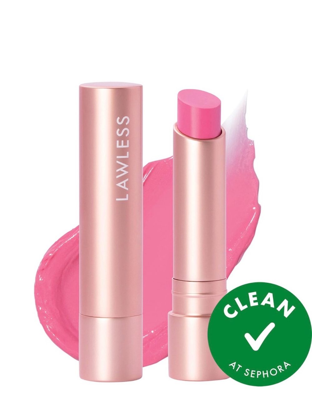 LAWLESS Forget the Filler Lip Plumping Line-Smoothing
Lip Balm in Baby Doll